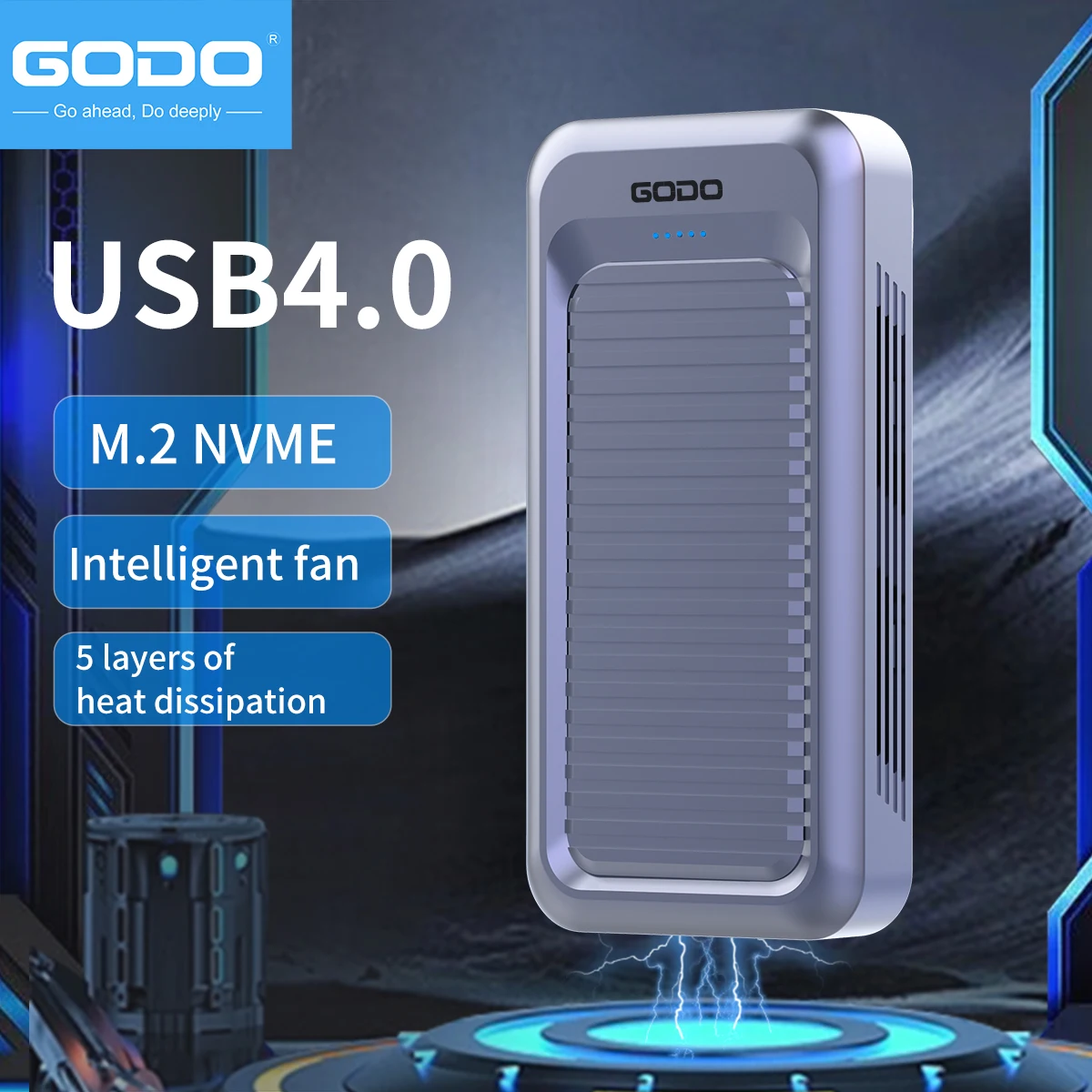 GODO 40Gbps External Hard Driv - огляд і ціна Thunderbolt 4 External Ssd 4Tb