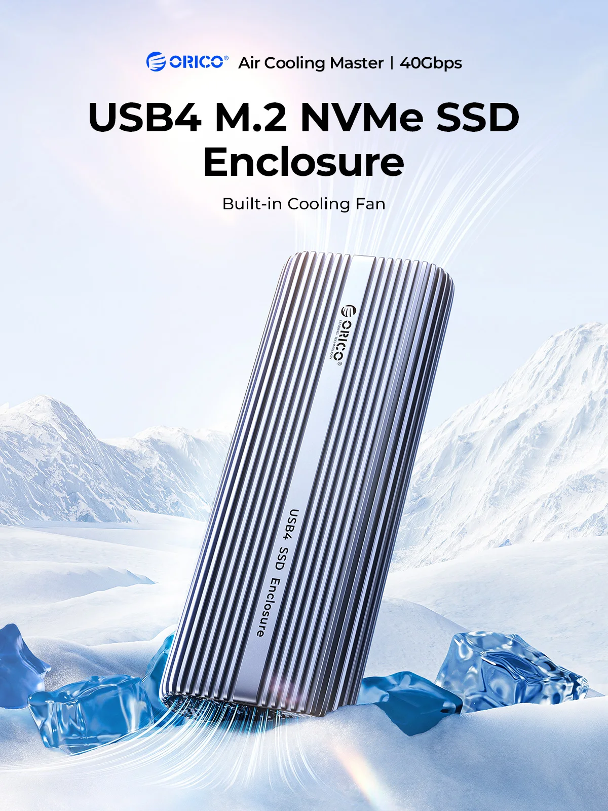 ORICO 40Gbps M.2 NVMe SSD Encl - огляд і ціна Usb4 40Gbps External Ssd 8Tb