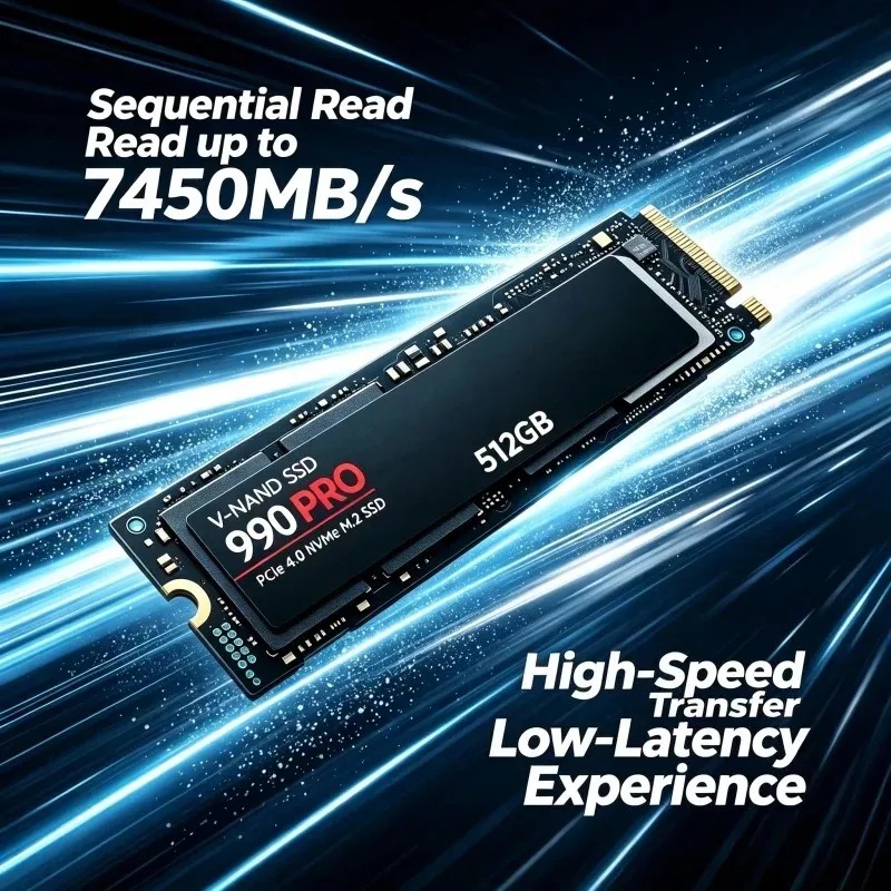 990 PRO Genuine SSD – 512GB/1T - огляд і ціна Pcie 4.0 4Tb 2280 Ssd 7450Mbps